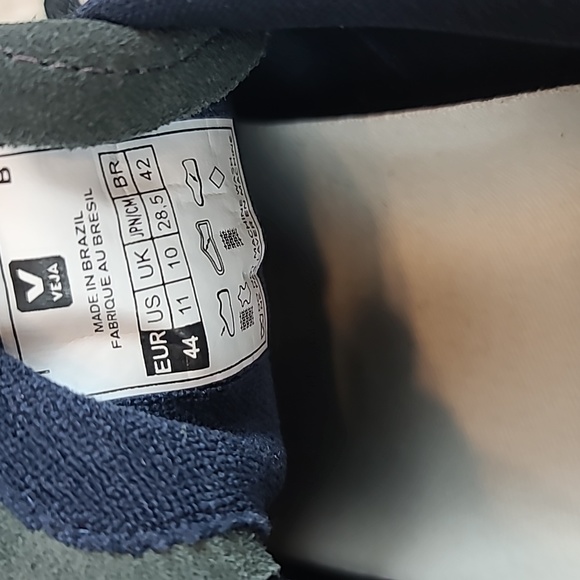 VEJA‘RIO BRANCO’ LOW TOP LACE UP SNEAKERS Mens 11 - Picture 7 of 8